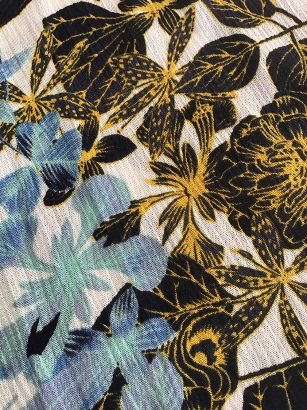 Roffe Accessories beautiful women’s floral sheer boho kimono wrap scarf overlay - Picture 12 of 16